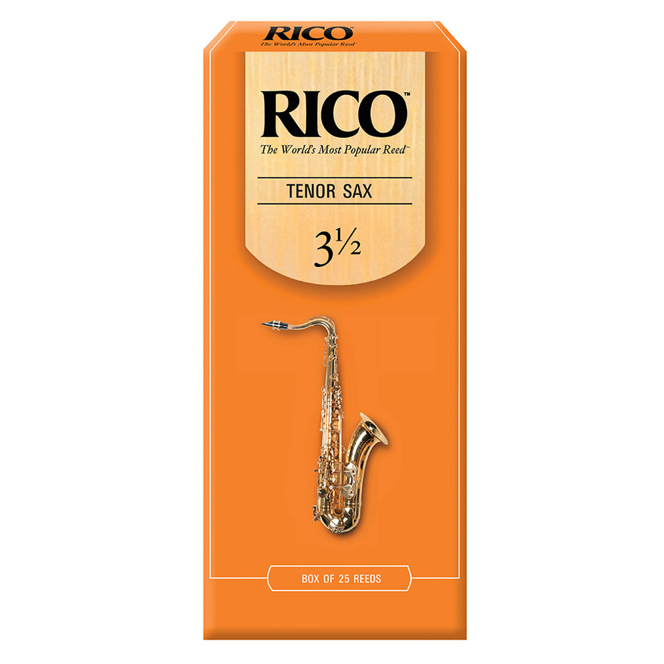 RKA2535 - Rico box of 25 Bb tenor saxophone reeds 3.5