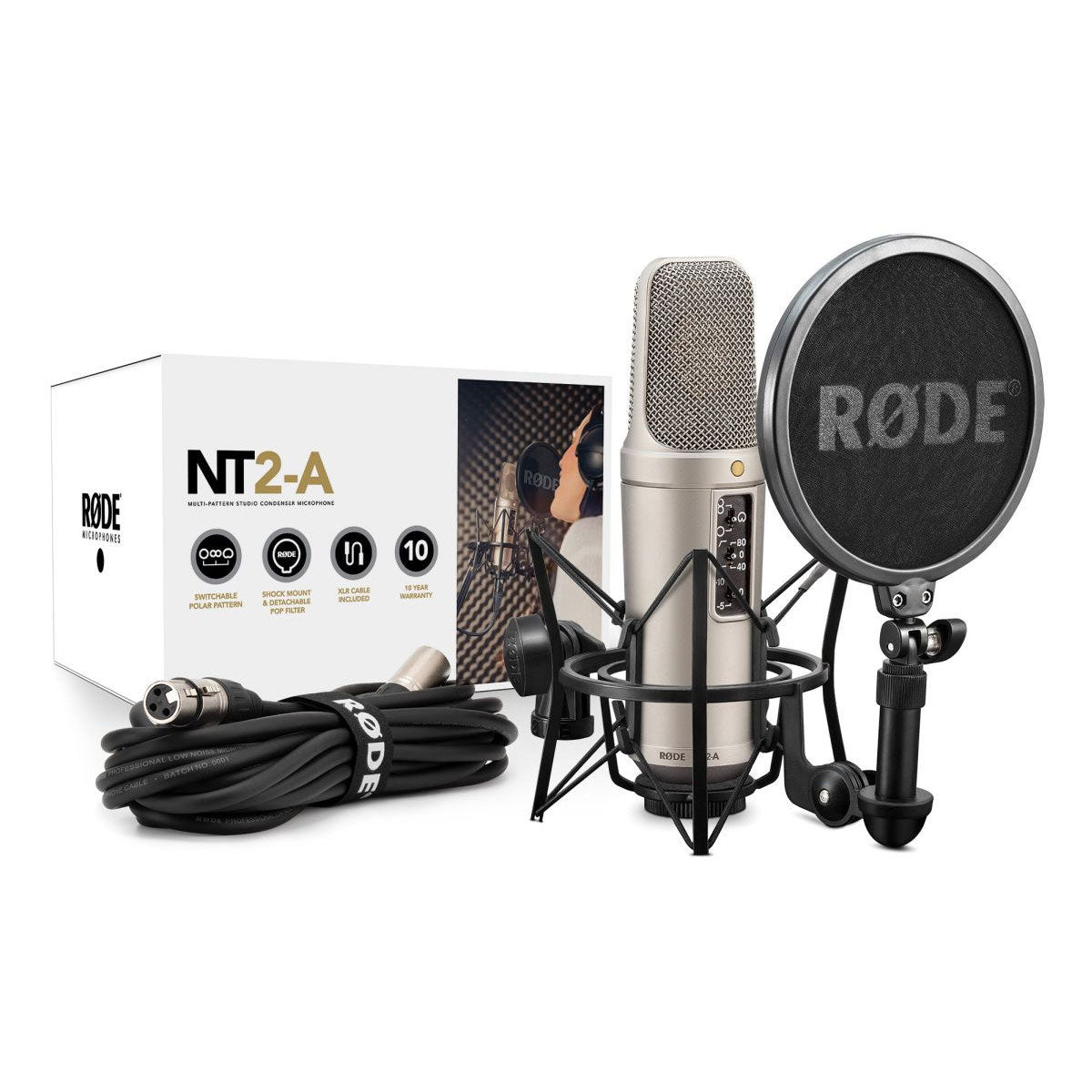 RODENT2APACK - Rode NT2A studio pack A1