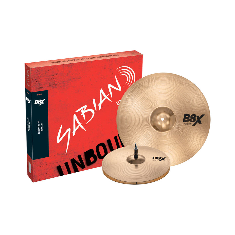SAB45002X - Sabian B8X Two Pack cymbal set Default title