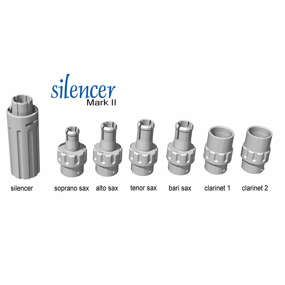 SAXSILENCER - Jazzlab mouthpiece silencer for woodwind instruments A1