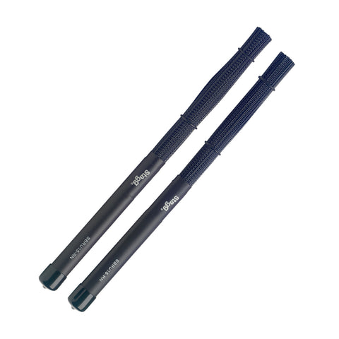 SBRU15-RN - Stagg SBRU15-RN nylon brushes with black rubber handle grip Default title