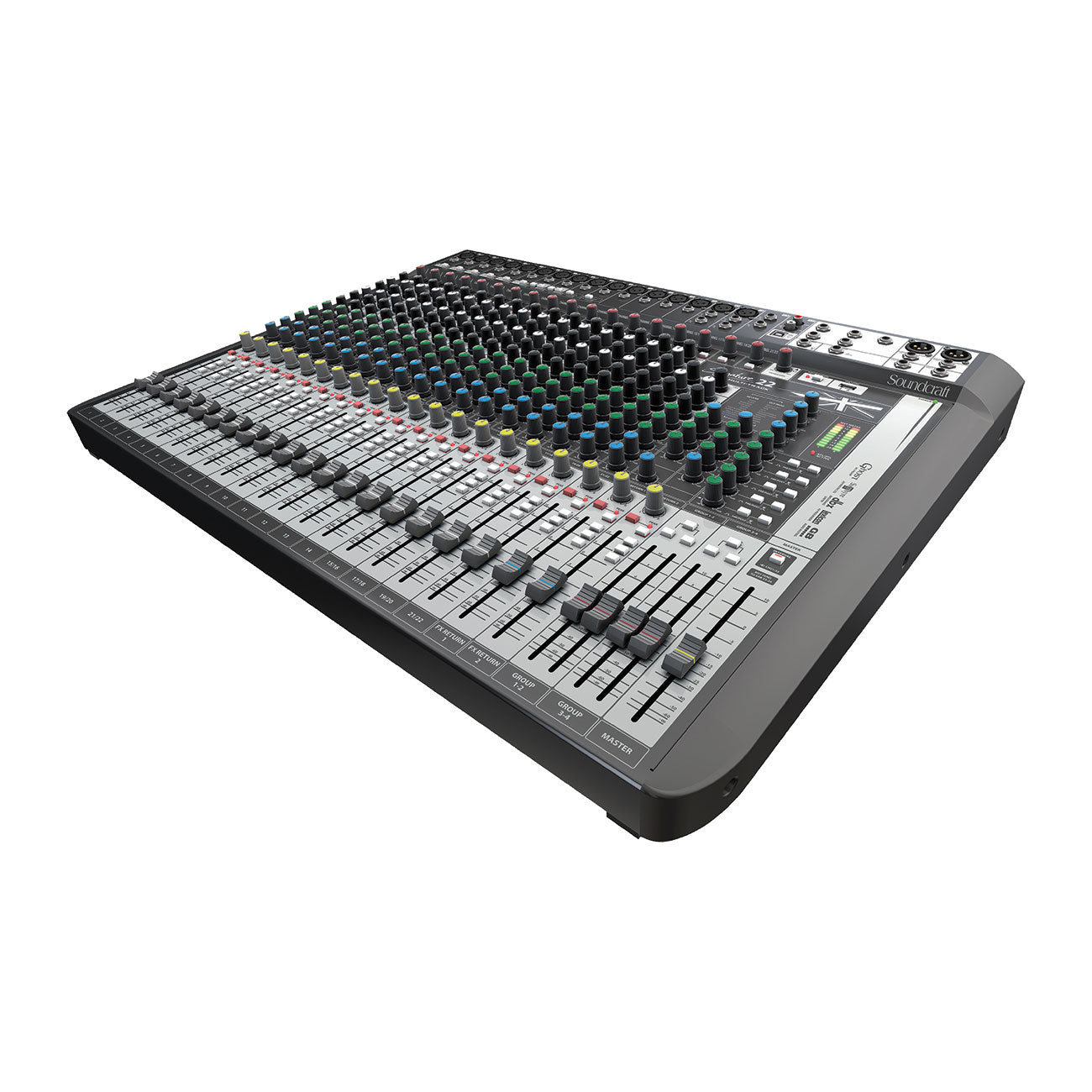 SIG-22MTK - Soundcraft Signature 22 MTK 22-channel mixer A1