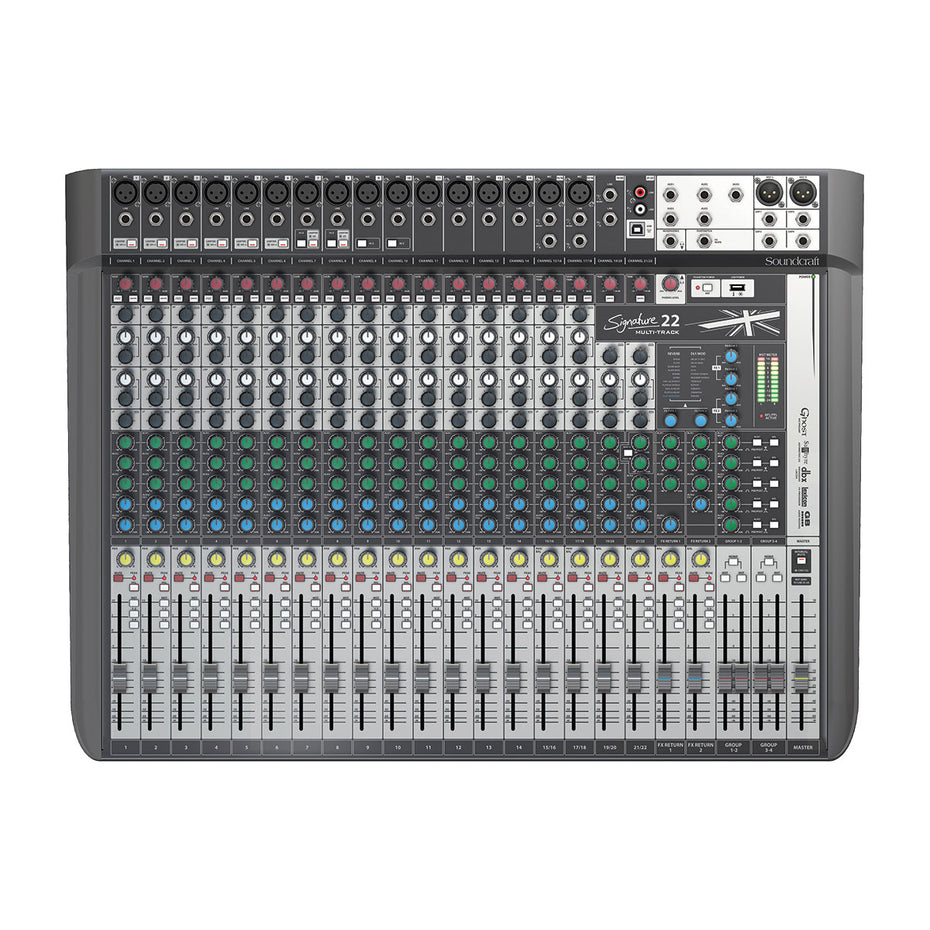 SCR0599 - Soundcraft Signature22MTK 22-channel mixer Default title