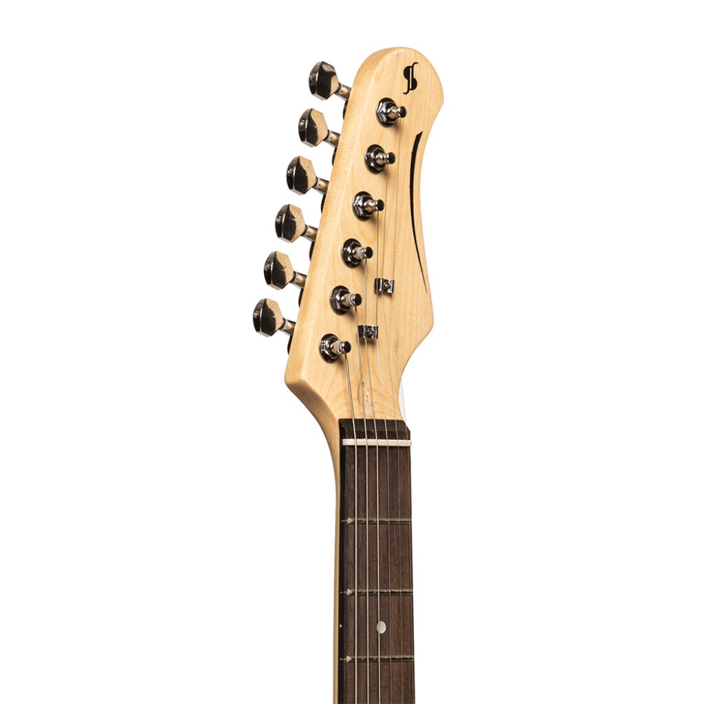 SES-30-BK - Stagg SES-30 Standard S electric guitar Black / A1