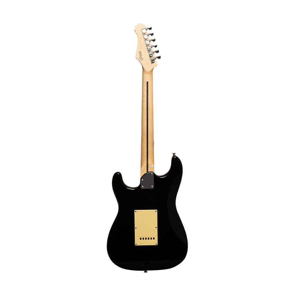 SES-30-BK - Stagg SES-30 Standard S electric guitar Black / A1