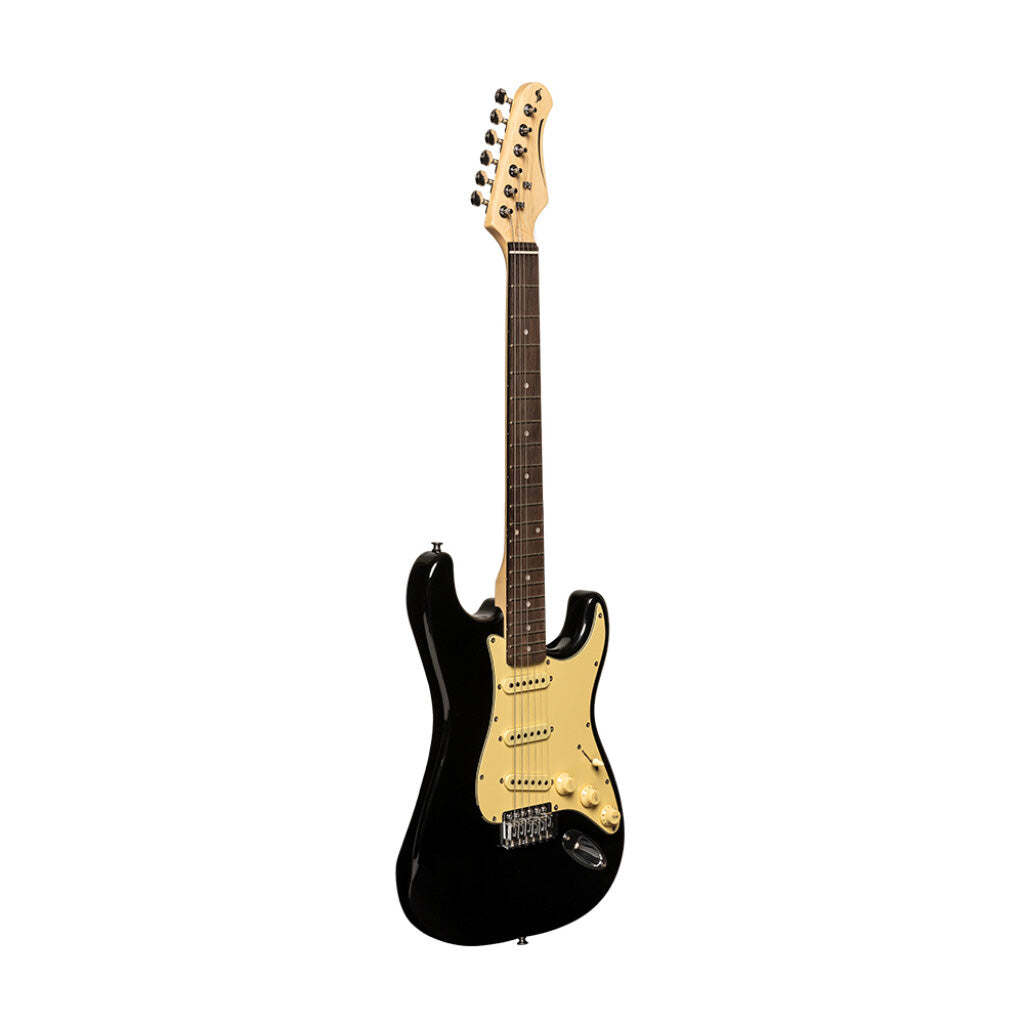 SES-30-BK - Stagg SES-30 Standard S electric guitar Black / A1