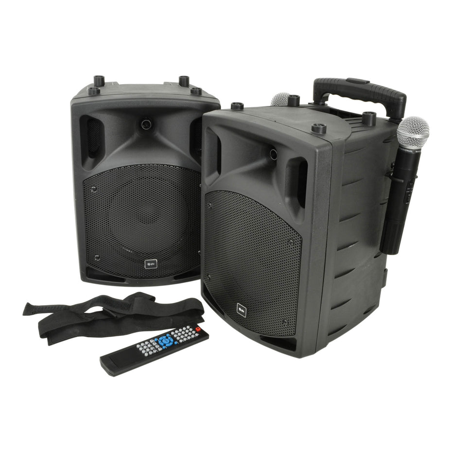 SK178859 - QTX PAV portable PA set 2 x 8