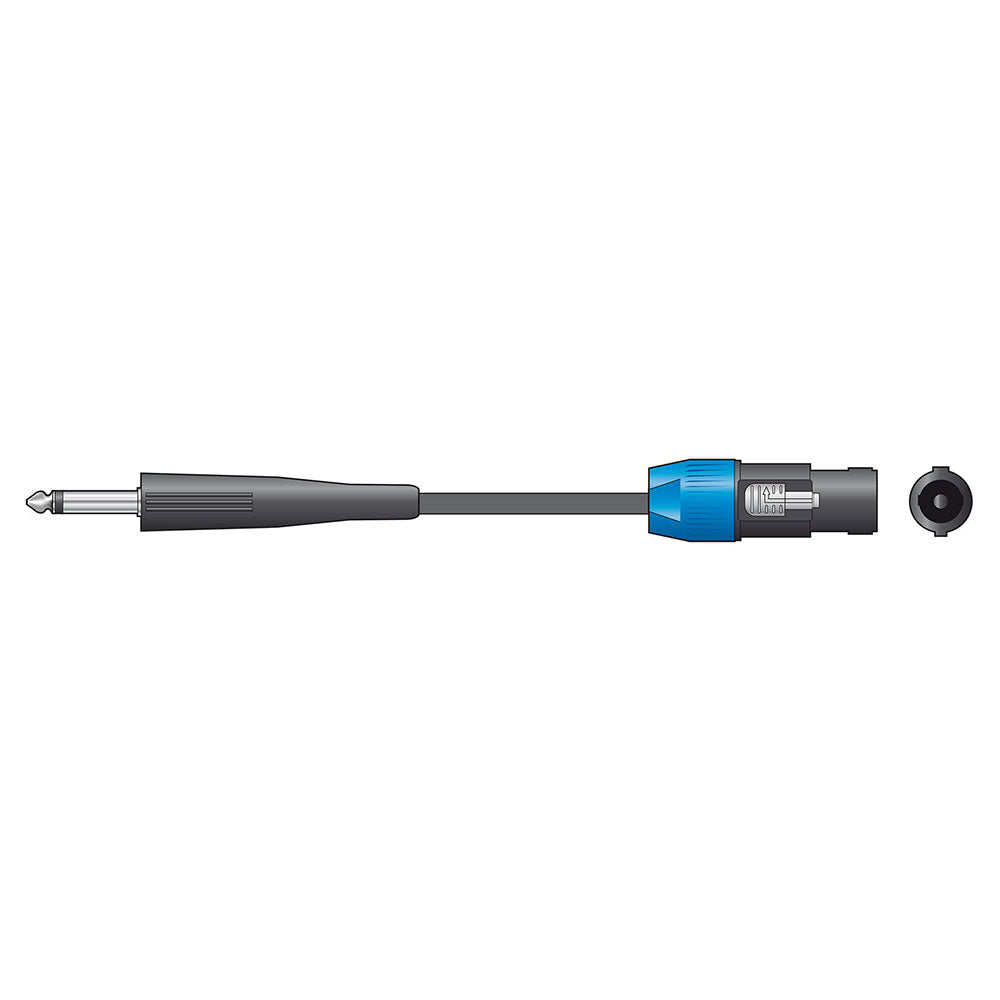 SK190189,SK190190 - Citronic 6.3mm mono jack cable 6m / A1
