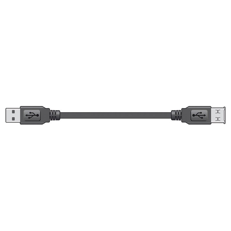 SK507075 - USB 2.0 type A plug to type A socket cable Default title