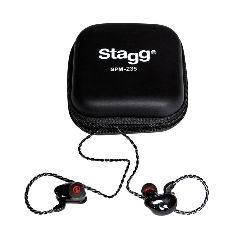 SPM235-BK - Stagg in-ear monitors Black