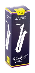 SR2435 - Vandoren Eb baritone saxophone reeds box of 5 3.5