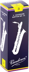 SR243 - Vandoren Eb baritone saxophone reeds box of 5 3