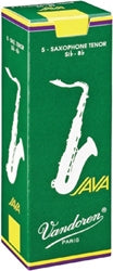 SR2715 - Vandoren Java Bb tenor saxophone reeds box of 5 1.5