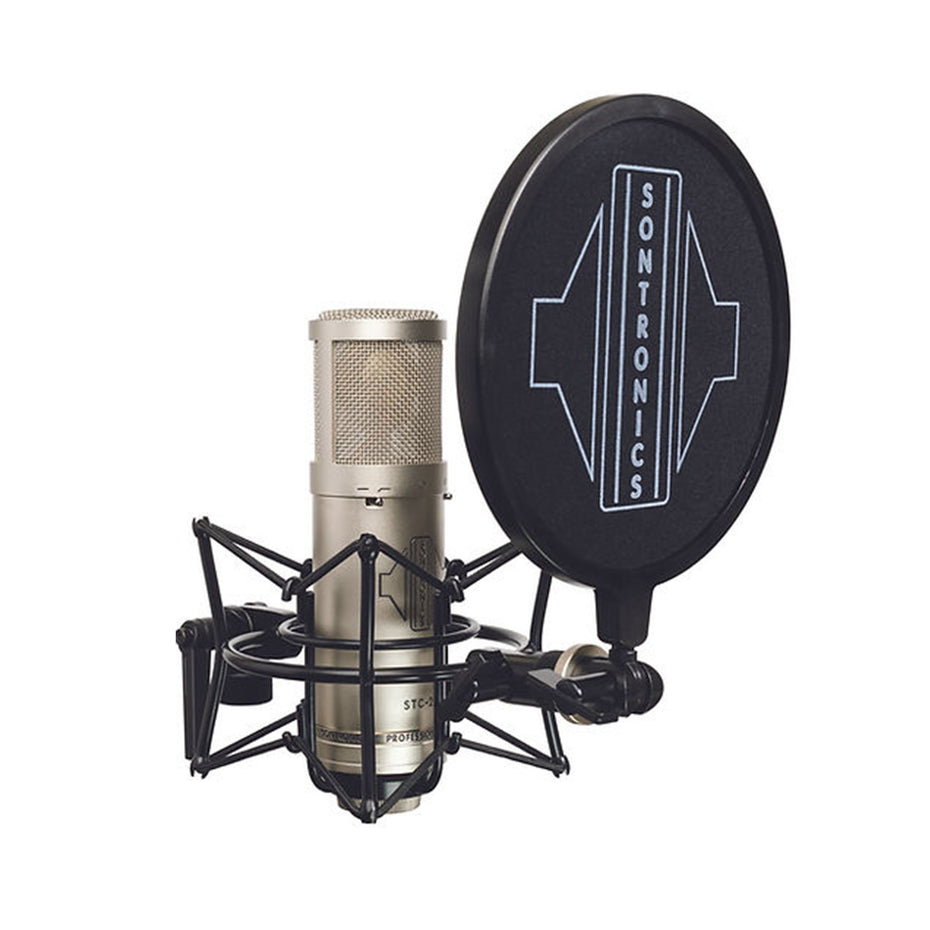 STC2PSL,STC2PBL - Sontronics STC-2 condenser microphone pack Black