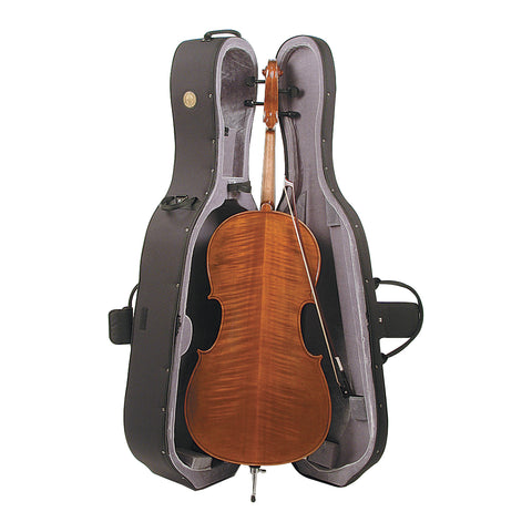 STN1064-12,STN1064-14,STN1064-34,STN1064-44 - Stentor hard cello case 1/2 size