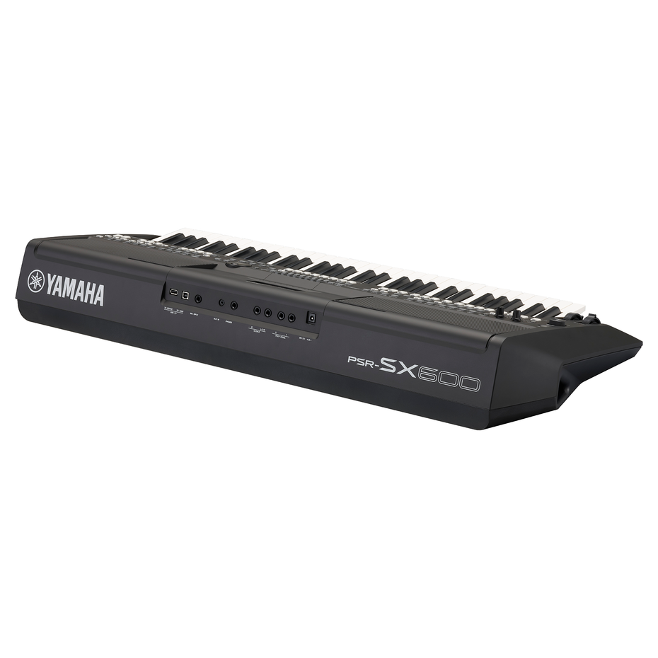 Yamaha PSR SX600 61 note portable keyboard Chamberlain Music
