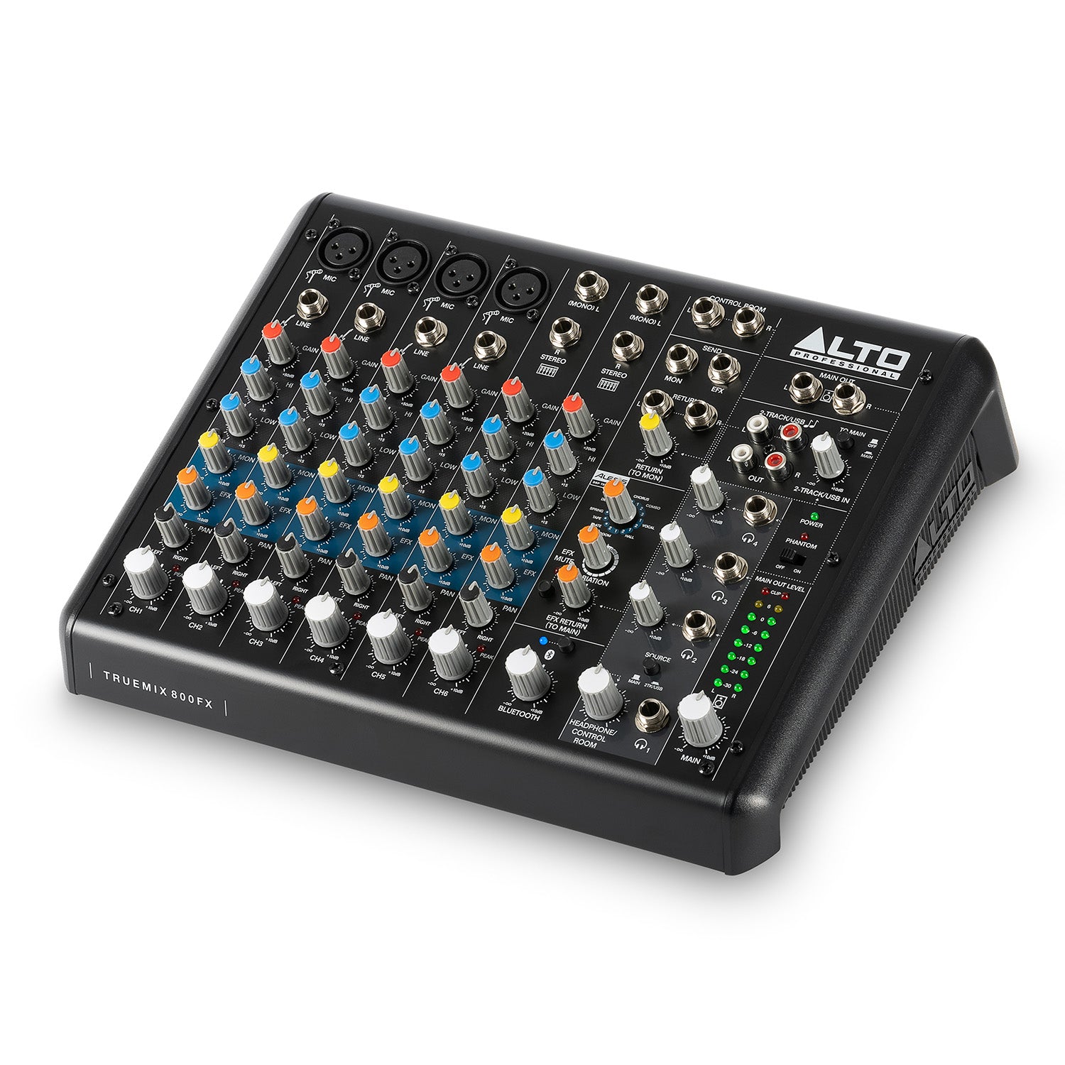 TRUEMIX800FXX - Alto TrueMix 800 FX 8-channel analogue mixer with USB and Bluetooth A1