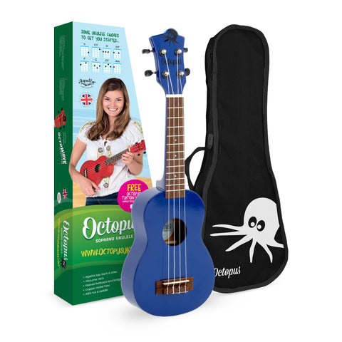 UK205-24 - Octopus Academy soprano ukulele classroom pack of 24 Default title