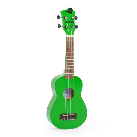 UK205-GR - Octopus Academy soprano ukulele Green