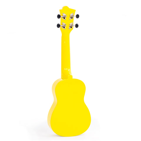 UK205-KAY - Octopus Academy graphic soprano ukulele Yellow with Octopus