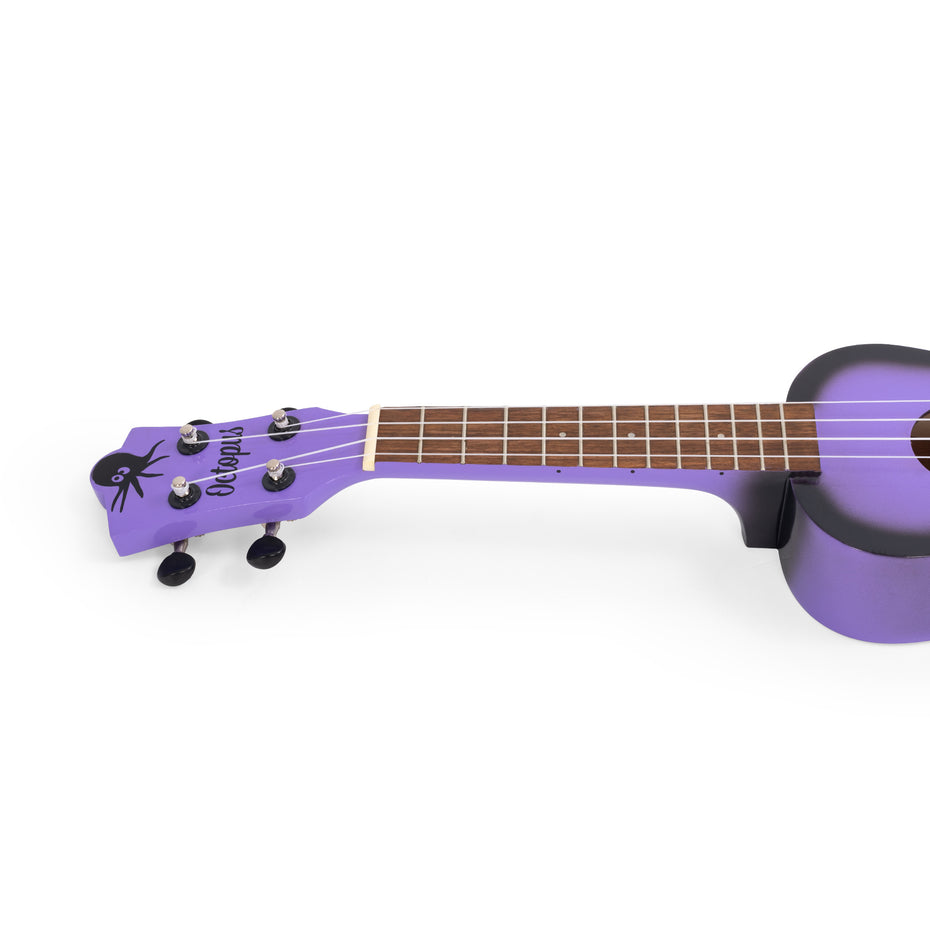 UK205-PUB - Octopus Academy soprano ukulele Purple burst