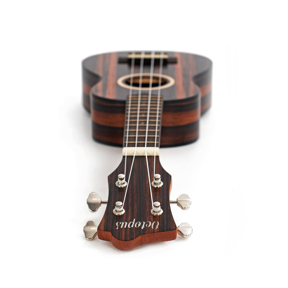 UK405S - Octopus Ebony soprano ukulele Default title