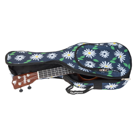 UK55S-507 - Soprano ukulele gig bag - Daisies Default title