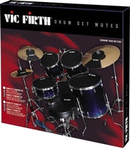 VFMUTEPP3 - Vic Firth silencer drum and cymbal mute set 22" rock / A1