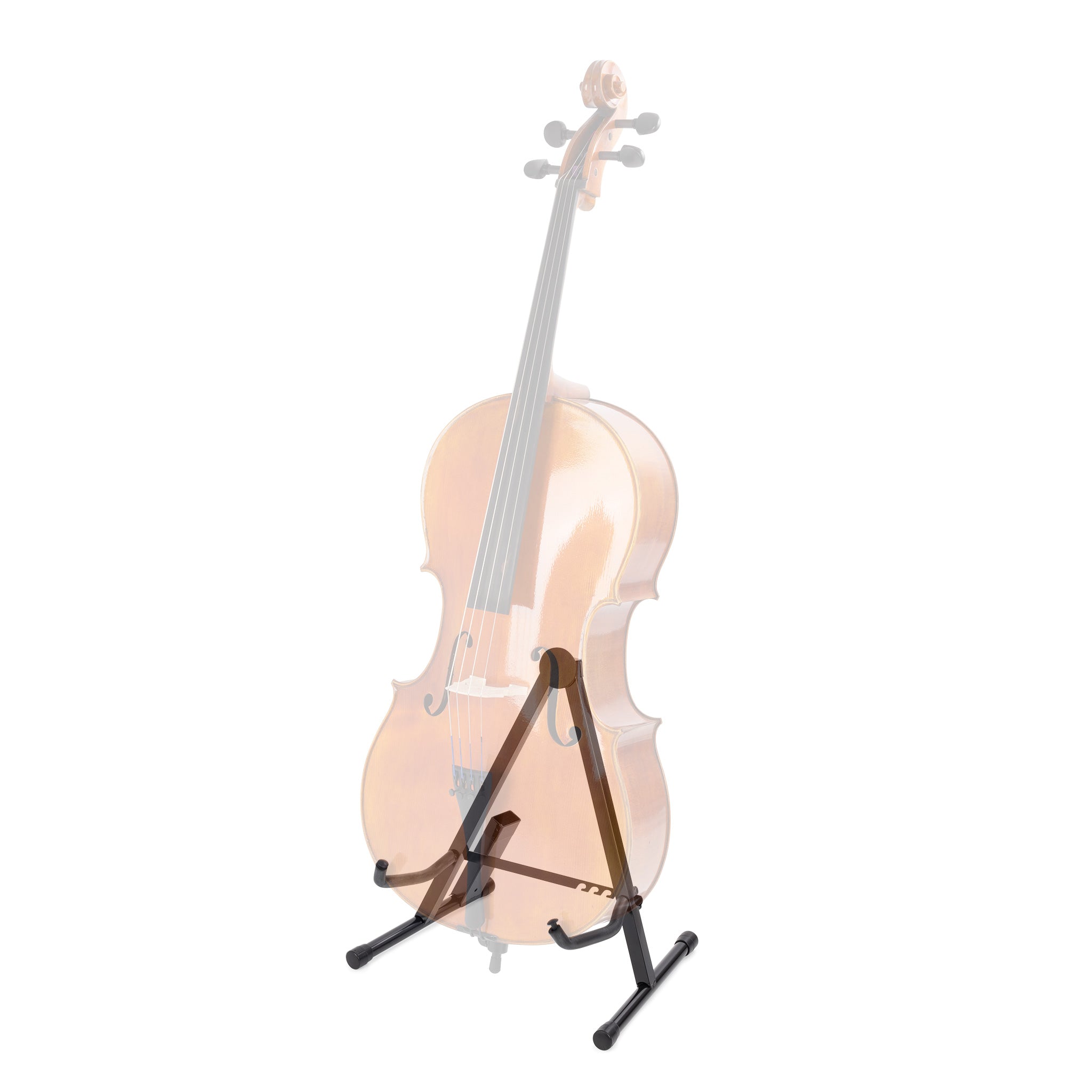 Verstelbare Opvouwbare Cello Stand Staal A-Frame Cello Houder Stand Muziekinstrumenten Accessoire Zwart Verstelbare Opvouwbare Cello Stand Staal A-Frame Cello Houder Stand Muziekinstrumenten Accessoire Zwart