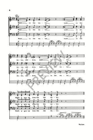 HL08501058 - Norman Luboff: Wade In the Water (SATB) Default title