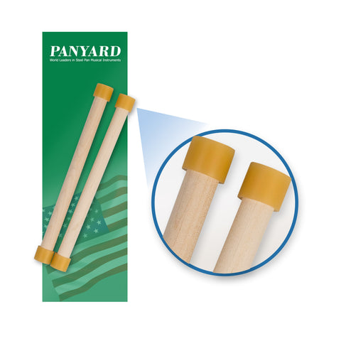 W4253 - Panyard wood series lead and junior steel pan mallets Default title