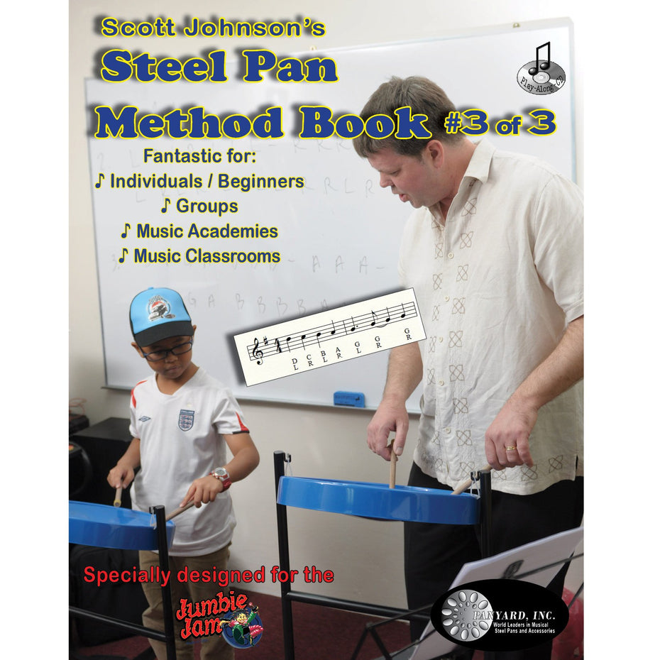 JJ5524 - Steel Pan Method Book 3 Default title