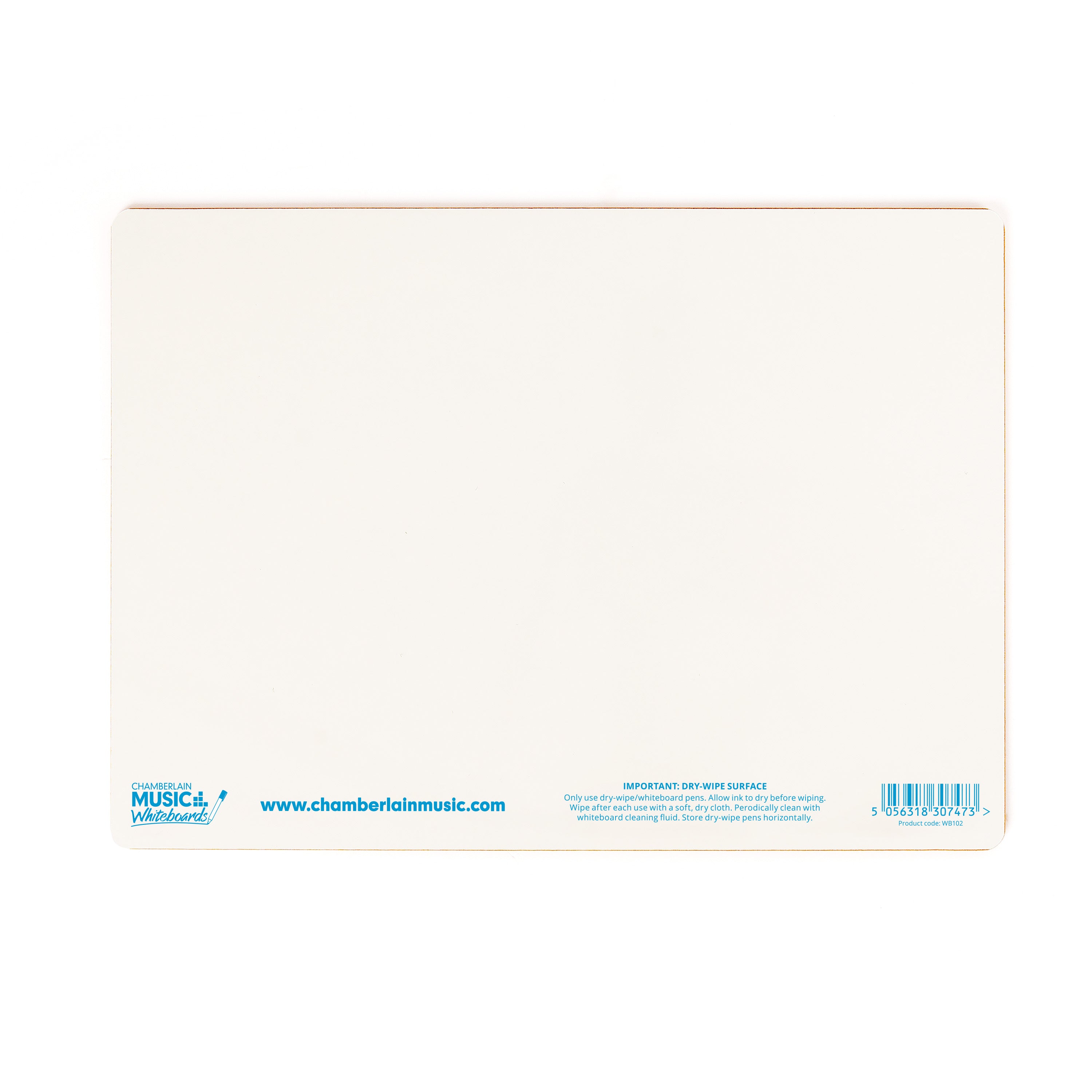 A4 Mini Dry-Wipe Music Whiteboard With 2 Pre-Printed Staves - 12 Pack - OSI - View #9