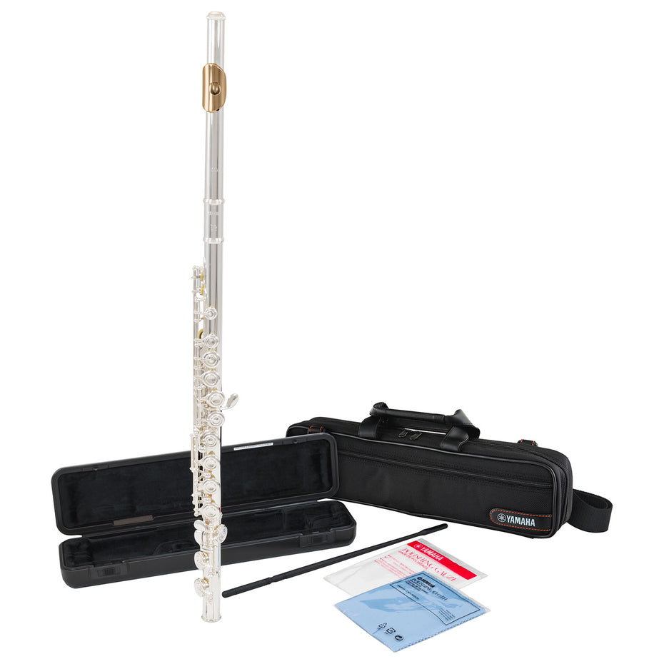 YFL312GLID - Yamaha YFL312GL step-up flute outfit with gold lip plate Default title