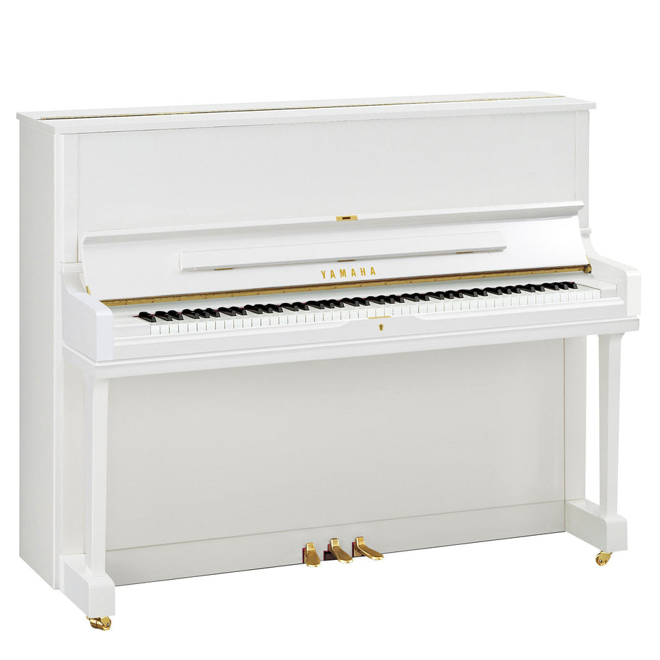 YUS1-PWH - Yamaha YUS1 upright piano Polished White