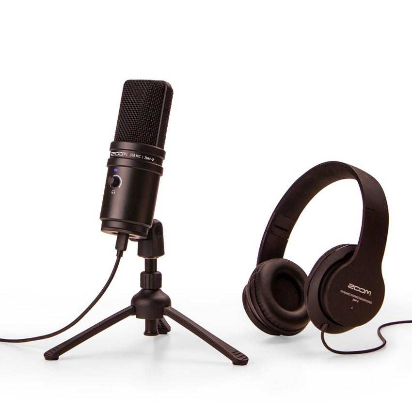 ZUM-2PMP - Zoom USB Podcast Mic Pack A1