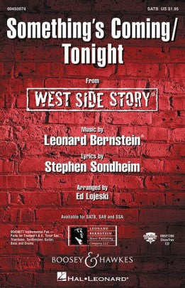 M060935114 - West Side Story - Something's Coming / Tonight - SATB Default title