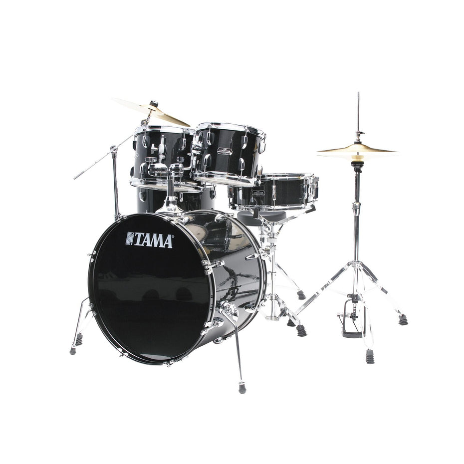 ST50H5Z-bns - Tama Stagestar ST50H5Z and Zildjian Planet Z drum kit bundle Black Night Sparkle