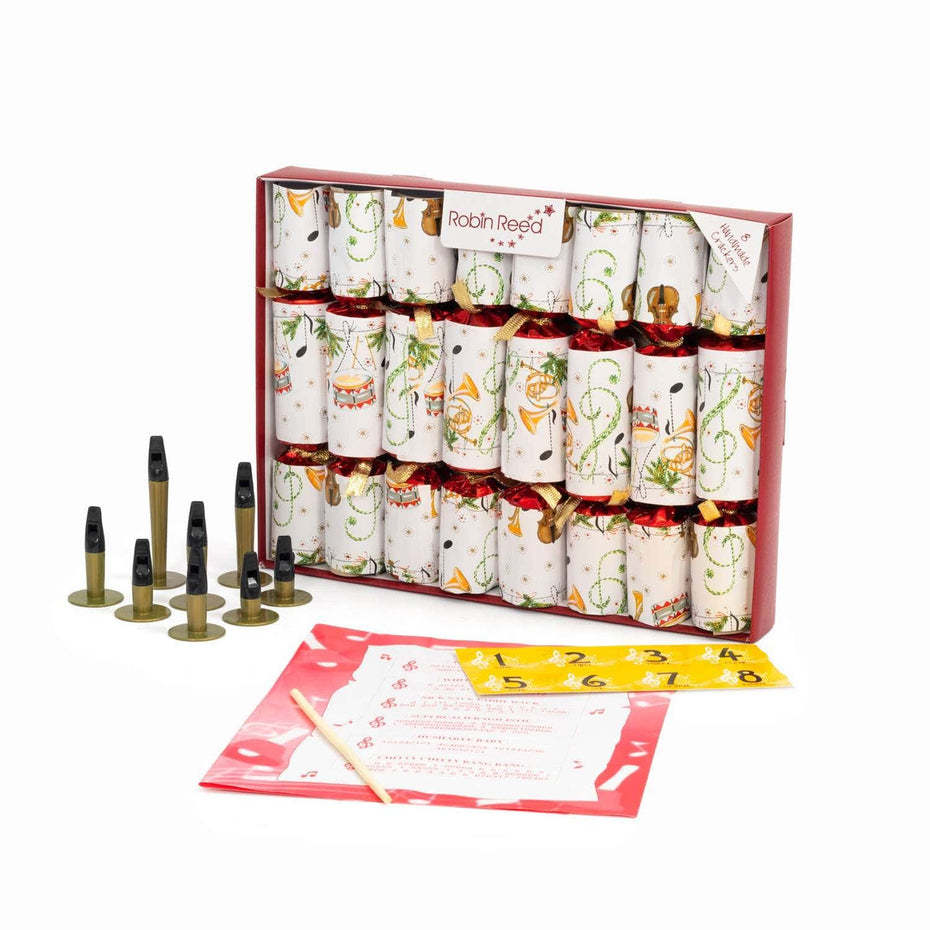 RRG52118 - Deluxe musical Christmas cracker with whistles - 10