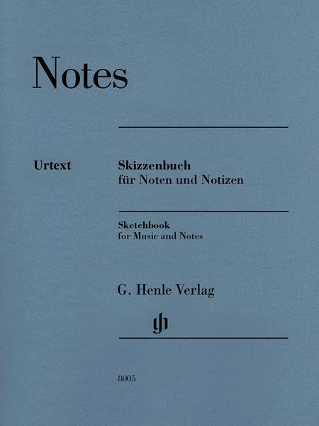 HN8005 - Henle Music Sketchbook for Music and Notes Default title