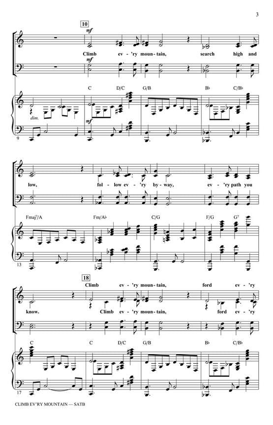 HL08402181 - Climb Ev'ry Mountain - SATB A1