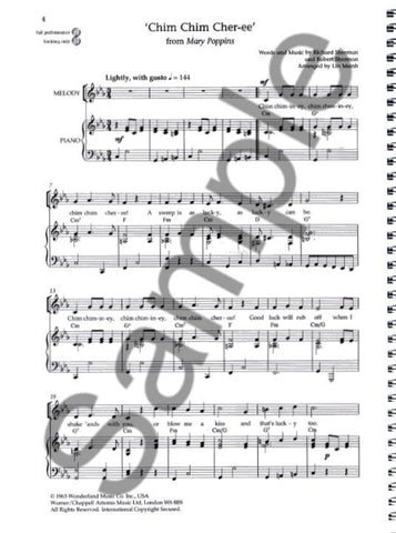 F525032 - Junior Songscape: Stage and Screen (With CD) Default title