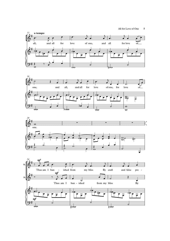 OUP-3359208 - Five Songs for Upper Voices: Vocal score Default title