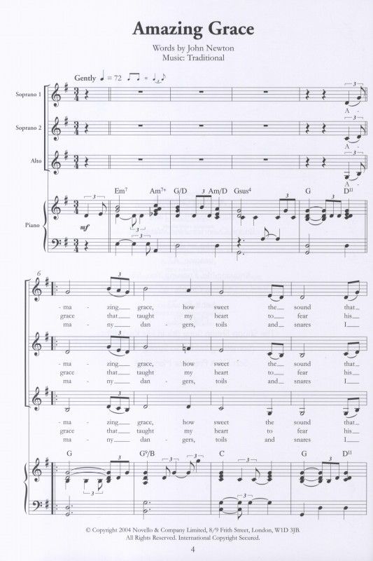 NOV078815 - The Novello Youth Chorals: Choral Anthology (SSA) Default title