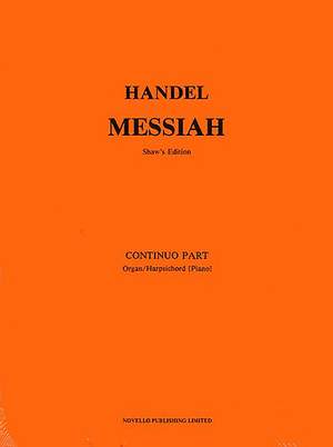 NOV090074-07 - Messiah (Watkins Shaw) - Continuo / Organ Default title