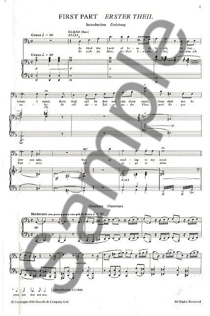 NOV070201 - Felix Mendelssohn: Elijah Default title
