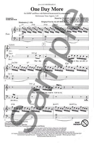 AM967285 - One More Day SATB Default title