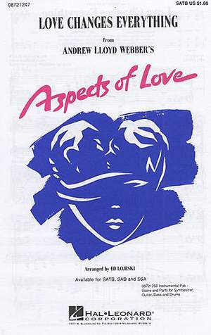 AM83320 - Love Changes Everything (Aspects of Love) - SATB Default title