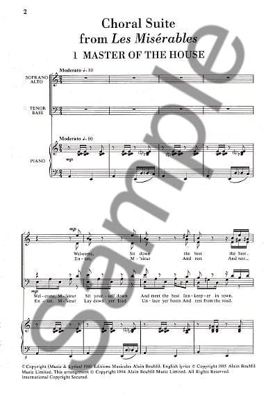 NOV160224 - Les Miserables Choral Suite Default title