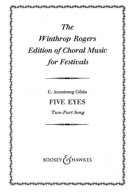 M060030857 - Five Eyes. Two-Part Song Default title